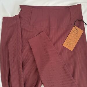 Girlfriend collective goji rib high-rise legging